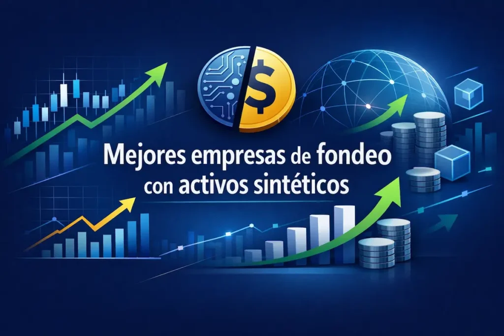 Mejores empresas de fondeo con activos sintéticos