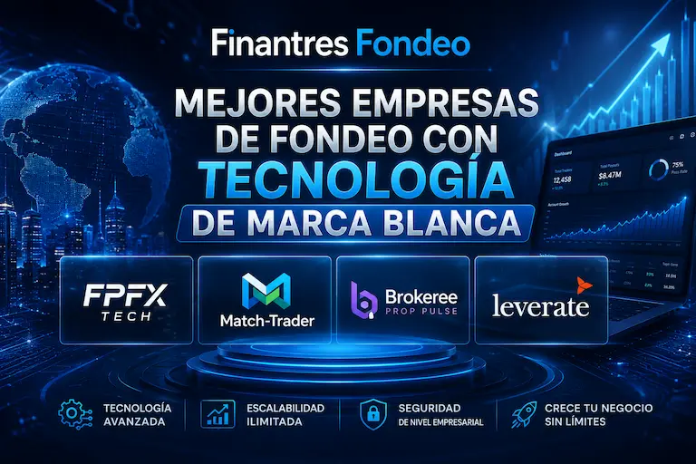 Mejores empresas de fondeo con tecnología de marca blanca