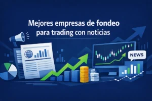 Mejores empresas de fondeo para trading con noticias