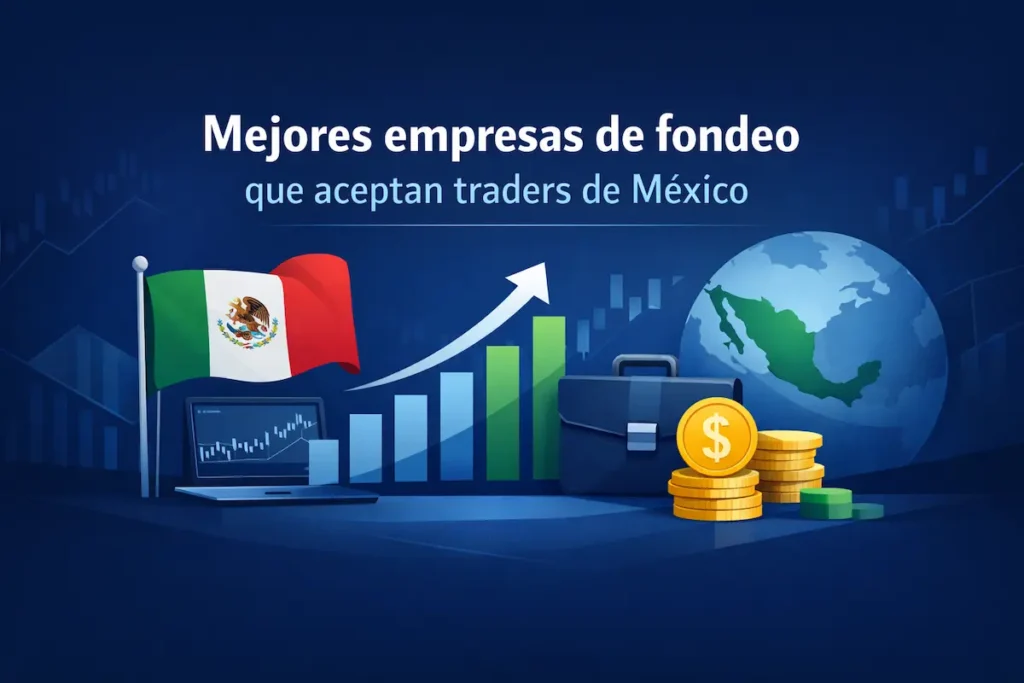 Mejores empresas de fondeo que aceptan traders de México