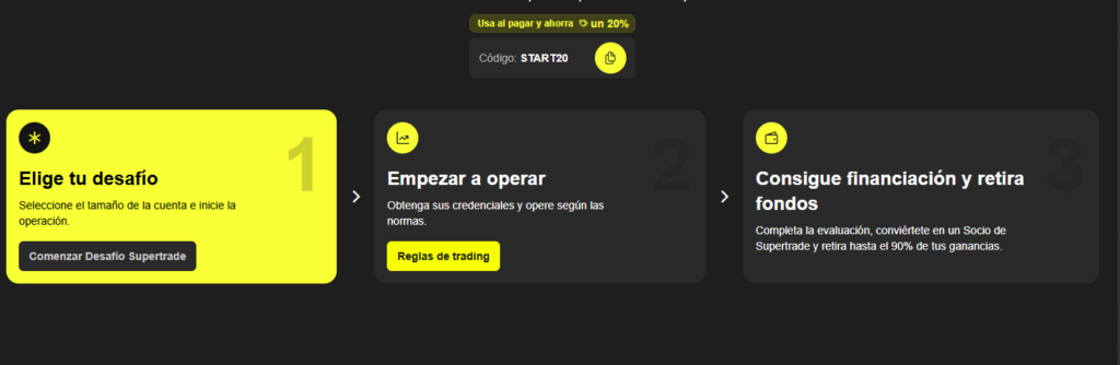 Comprar chaellenge SUPERTRADE