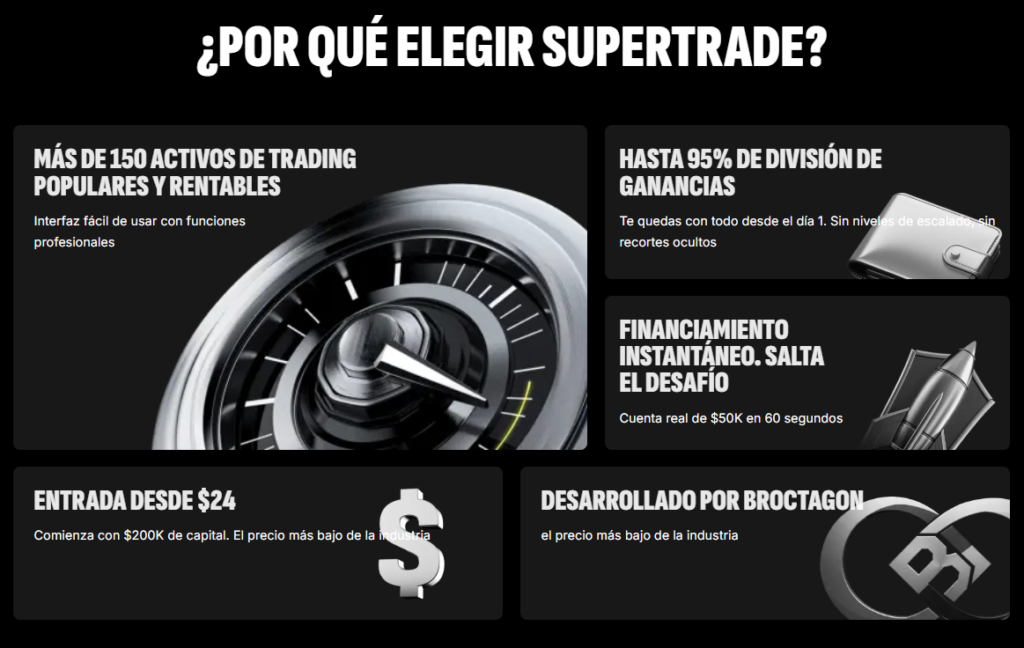 Por qué elegir SUPERTRADE
