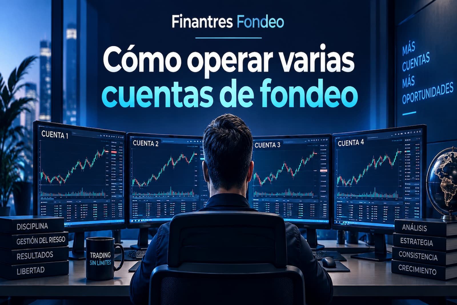 Cómo operar varias cuentas de fondeo