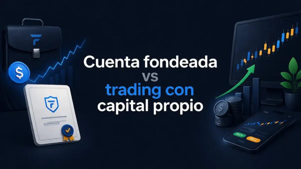 Cuenta fondeada vs trading con capital propio