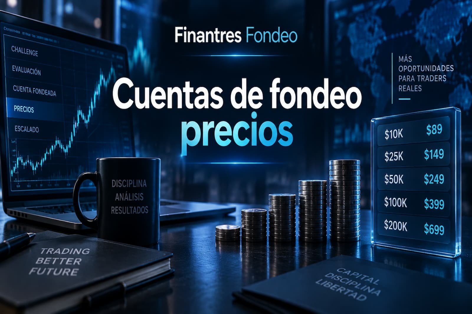Cuentas de fondeo precios