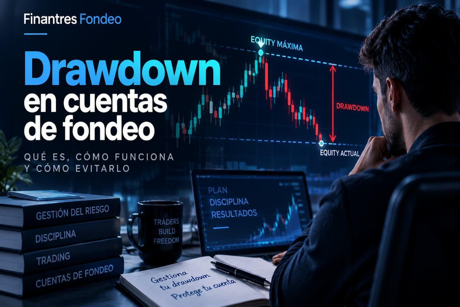 Drawdown en cuentas de fondeo