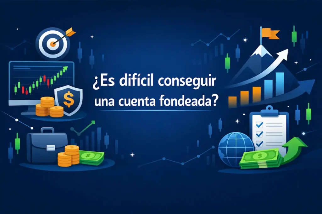 Es difícil conseguir una cuenta fondeada