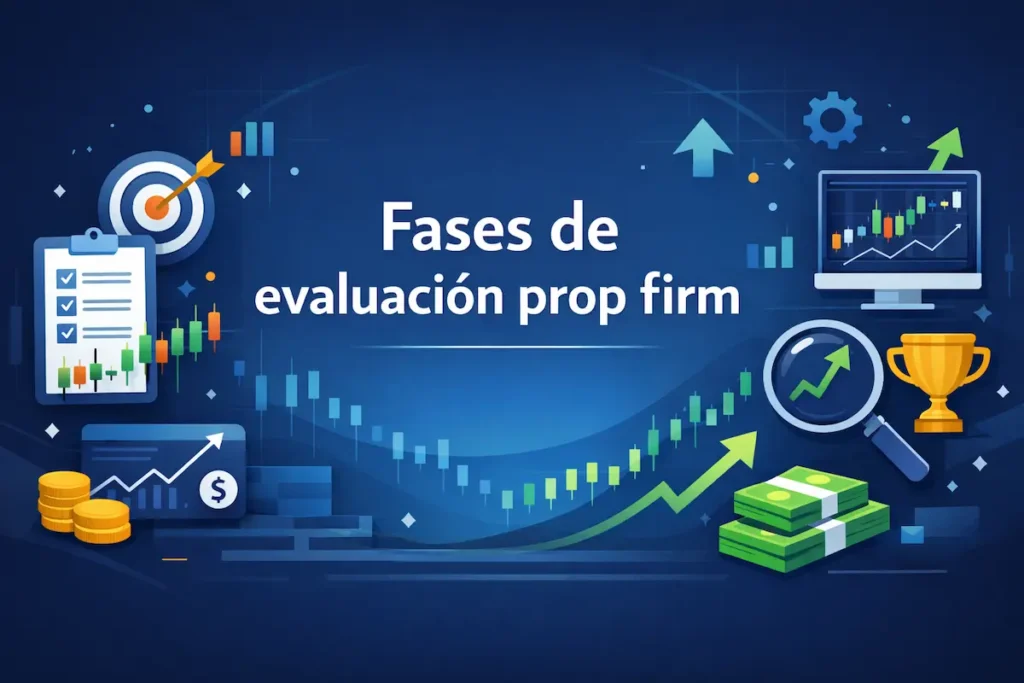 Fases de evaluación prop firm