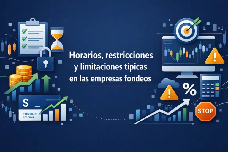 Horarios, restricciones y limitaciones típicas en las cuentas de fondeo