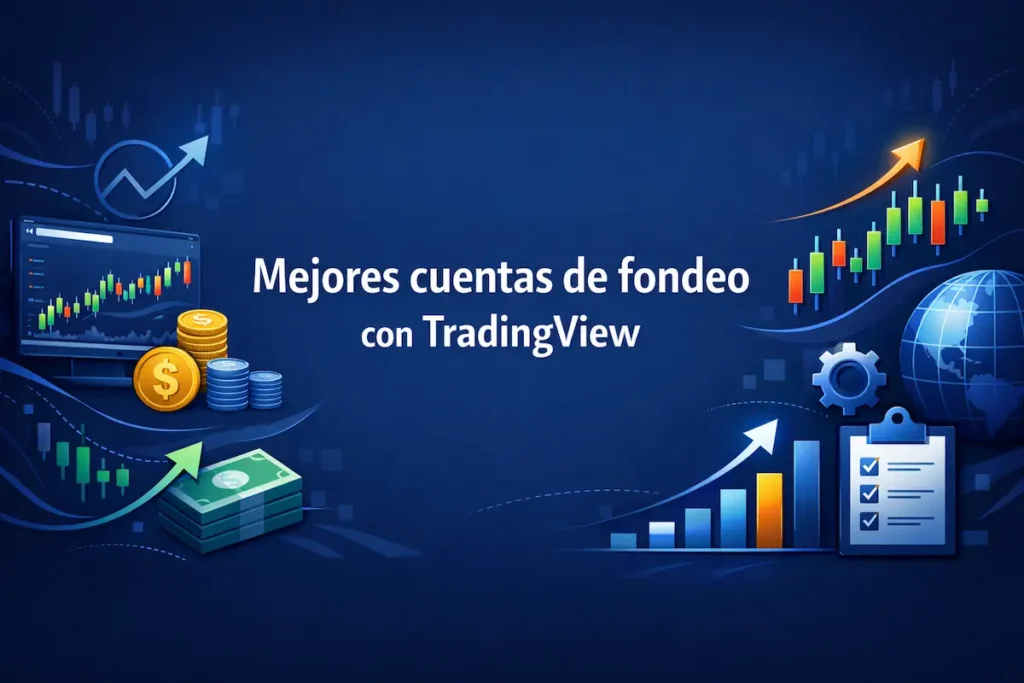 Mejores cuentas de fondeo con TradingView