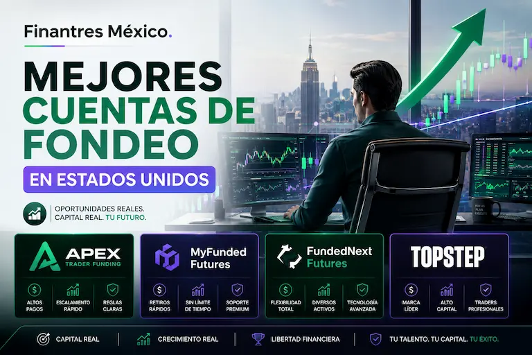 Mejores cuentas de fondeo en Estados Unidos