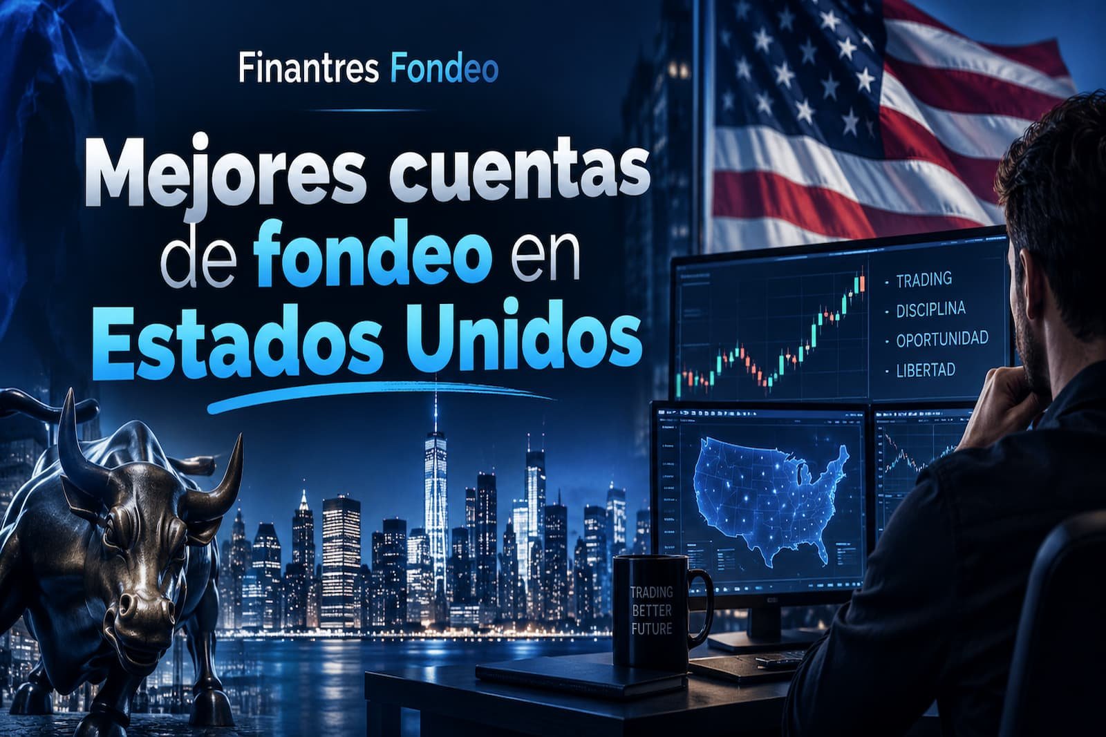 Mejores cuentas de fondeo en Estados Unidos