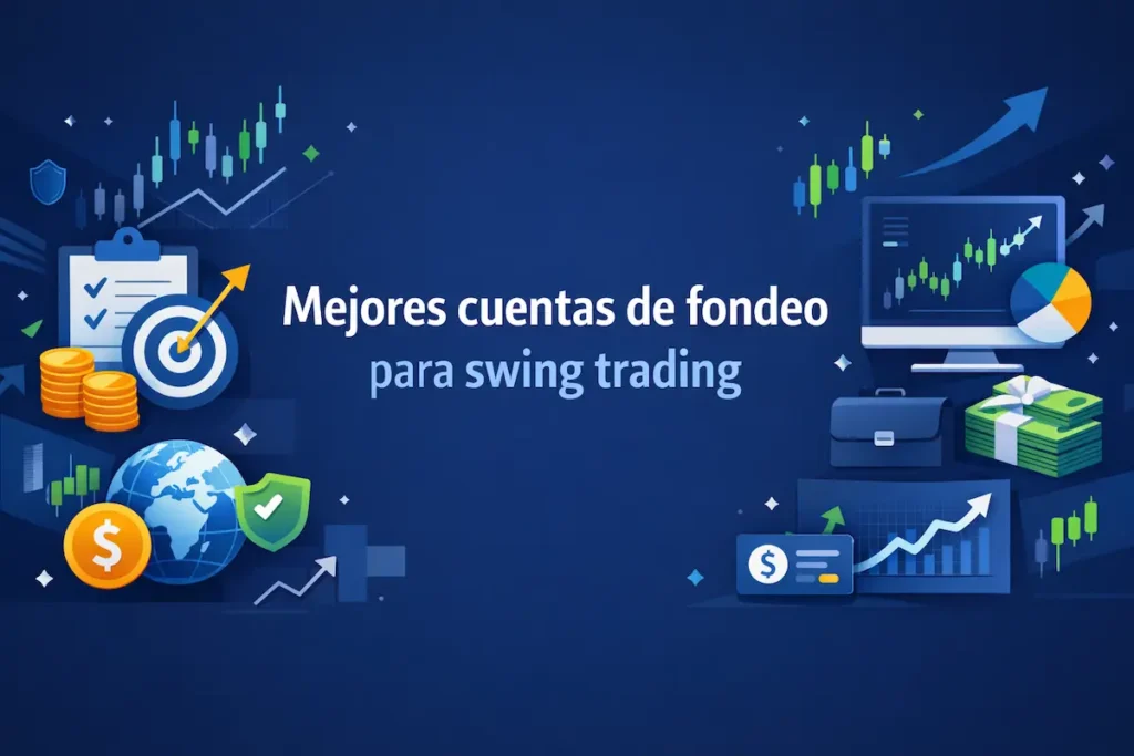 Mejores cuentas de fondeo para swing trading