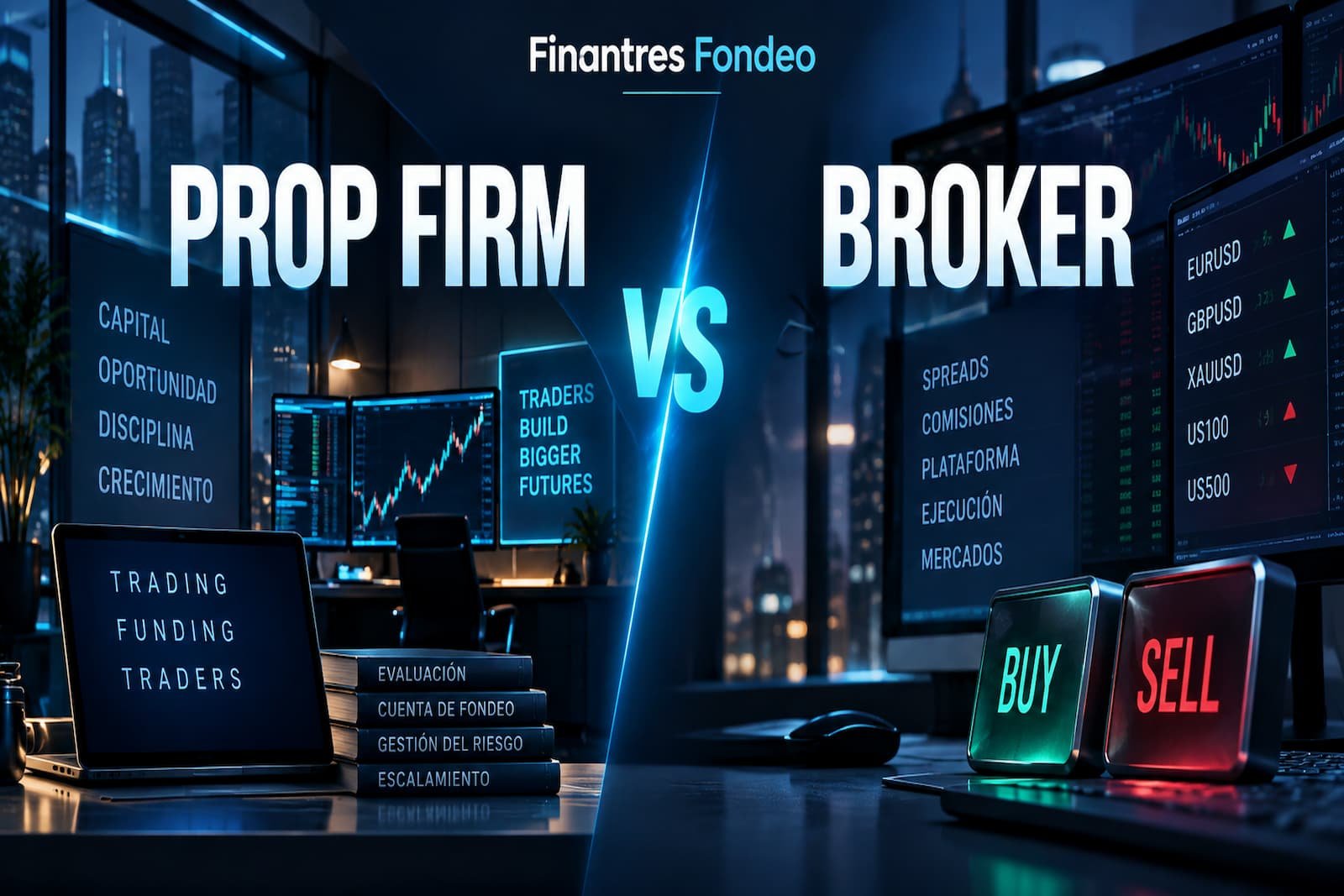 Prop firm vs broker