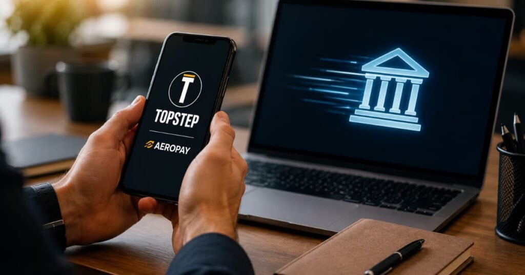 Topstep activa Aeropay para payouts rápidos solo en bancos elegibles de EE. UU
