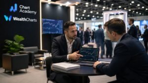 Chart Academy y WealthCharts ganan presencia en la Prop Firm Expo London 2026.