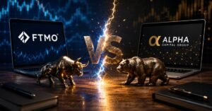 FTMO vs Alpha Capital Group en Junio