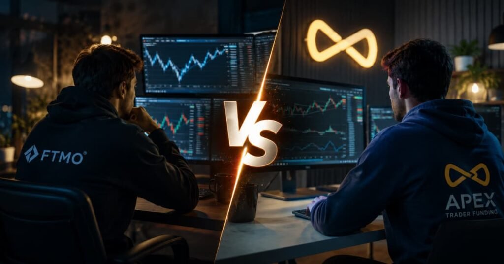 FTMO vs Apex Trader Funding en Junio