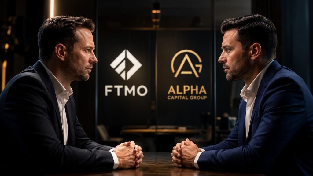 FTMO y Alpha Capital Group frente a frente en la actualización de julio