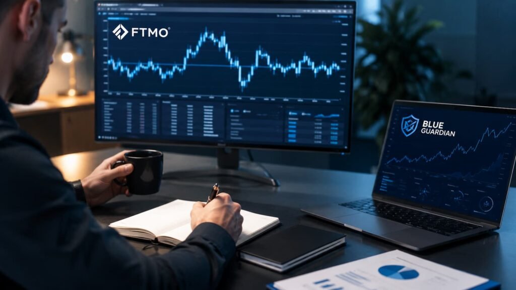 FTMO y Blue Guardian bajo revisión mensual de julio