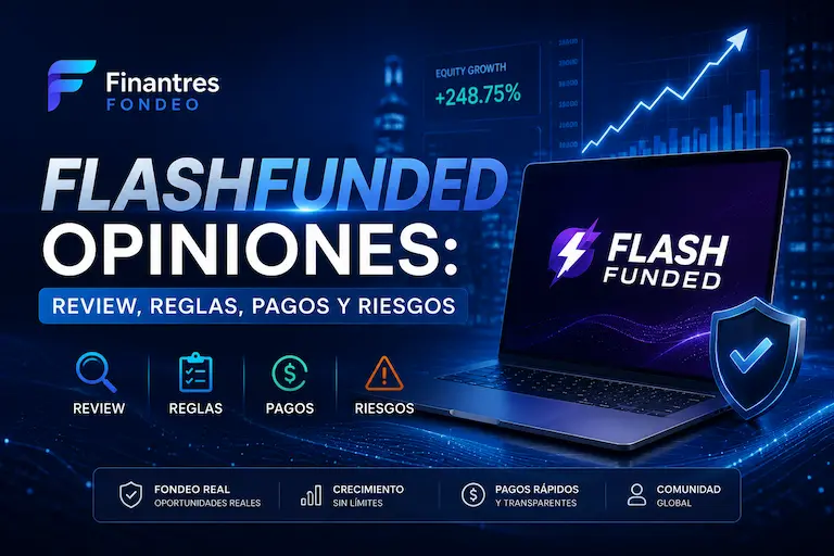FlashFunded opiniones review reglas pagos y riesgos