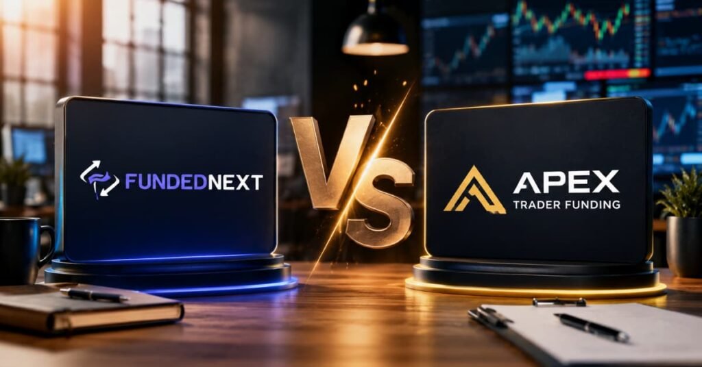 FundedNext vs Apex Trader Funding en Junio