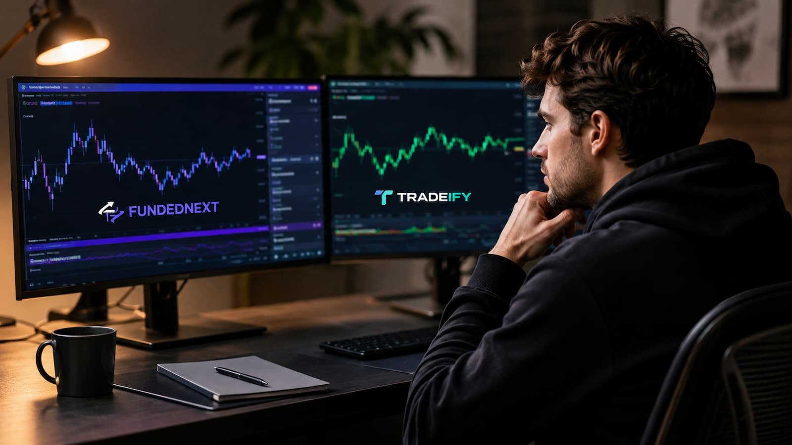 FundedNext y Tradeify comparación de reglas para traders en julio