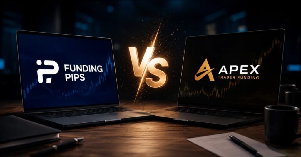 Funding Pips vs Apex Trader Funding en Junio