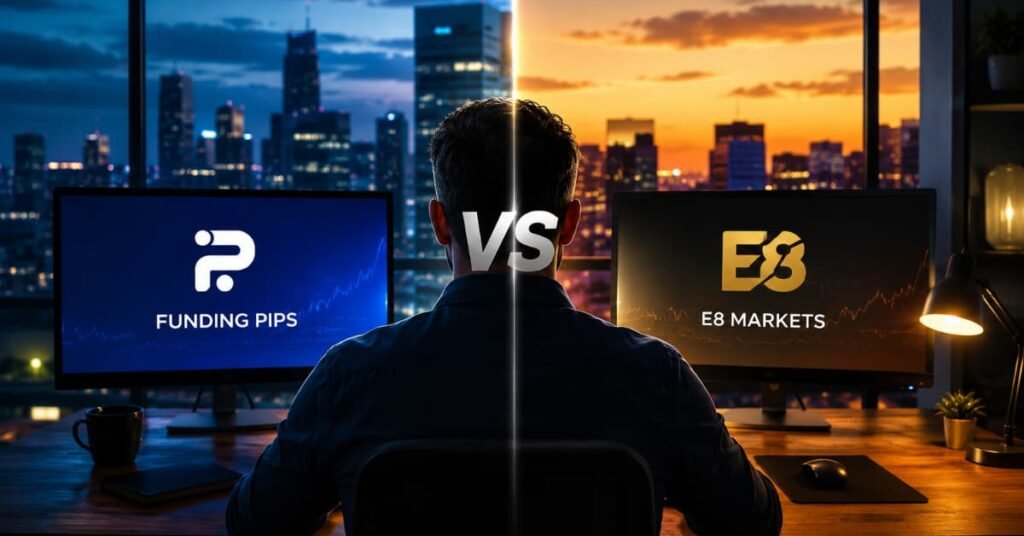 Funding Pips vs E8 Markets en Junio