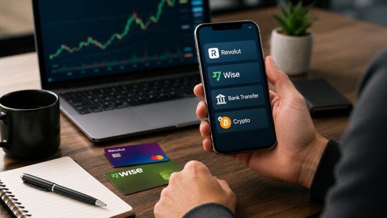 Revolut, Wise y crypto entran en la pelea por los pagos de prop firms