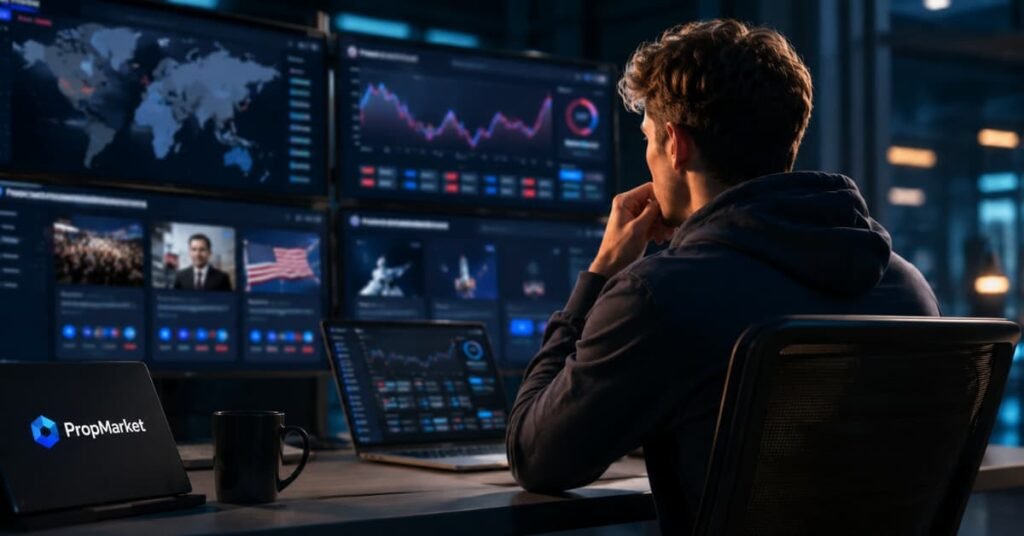 PropMarket adapta el modelo de cuentas fondeadas a los mercados de predicción.