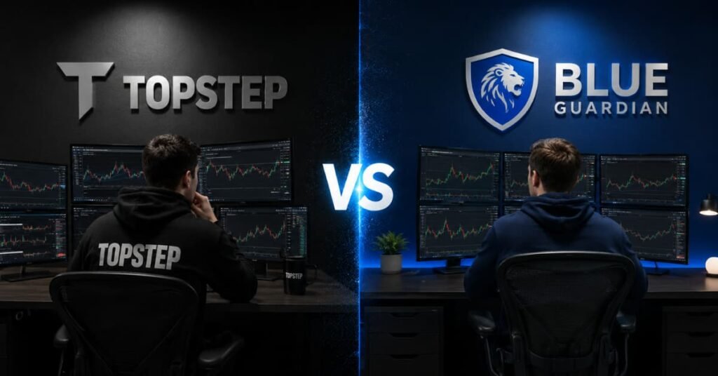 Topstep vs Blue Guardian en Junio