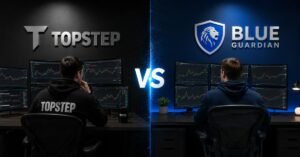 Topstep vs Blue Guardian en Junio