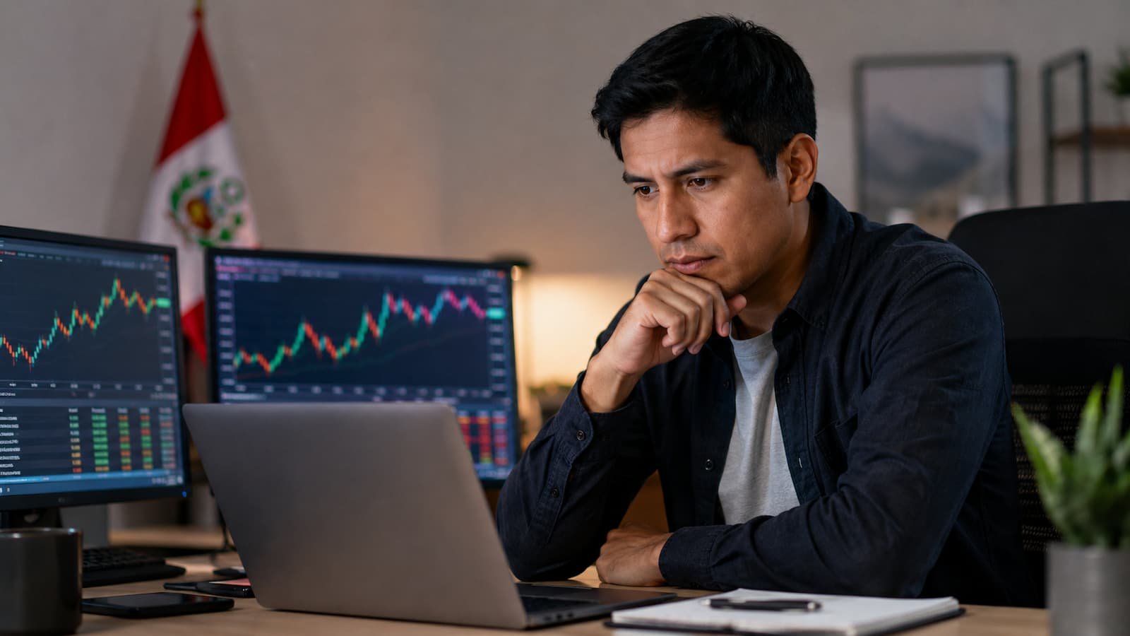 Trader peruano compara reglas de cuentas de fondeo en julio de 2026.