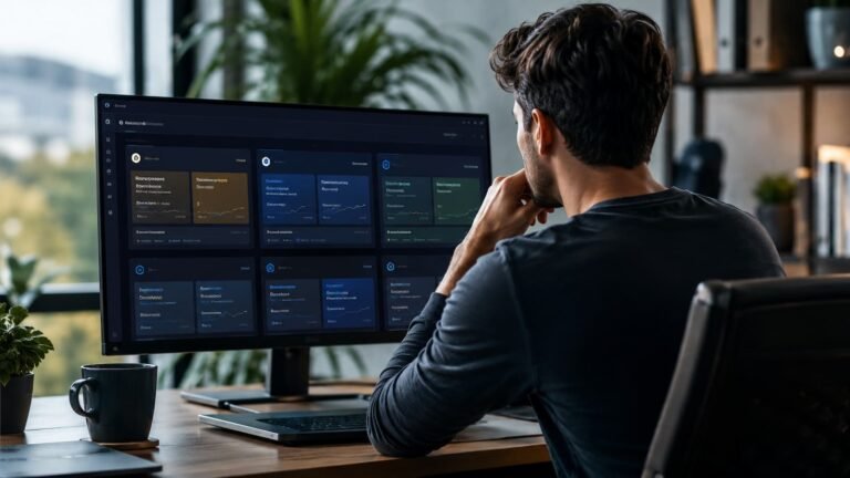 Trader revisando cuentas de fondeo disponibles en Costa Rica