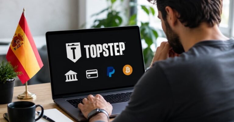 Topstep habla de payouts instantáneos, pero España juega con otras reglas