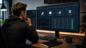 Trader revisando payouts y reglas de prop firms en junio de 2026