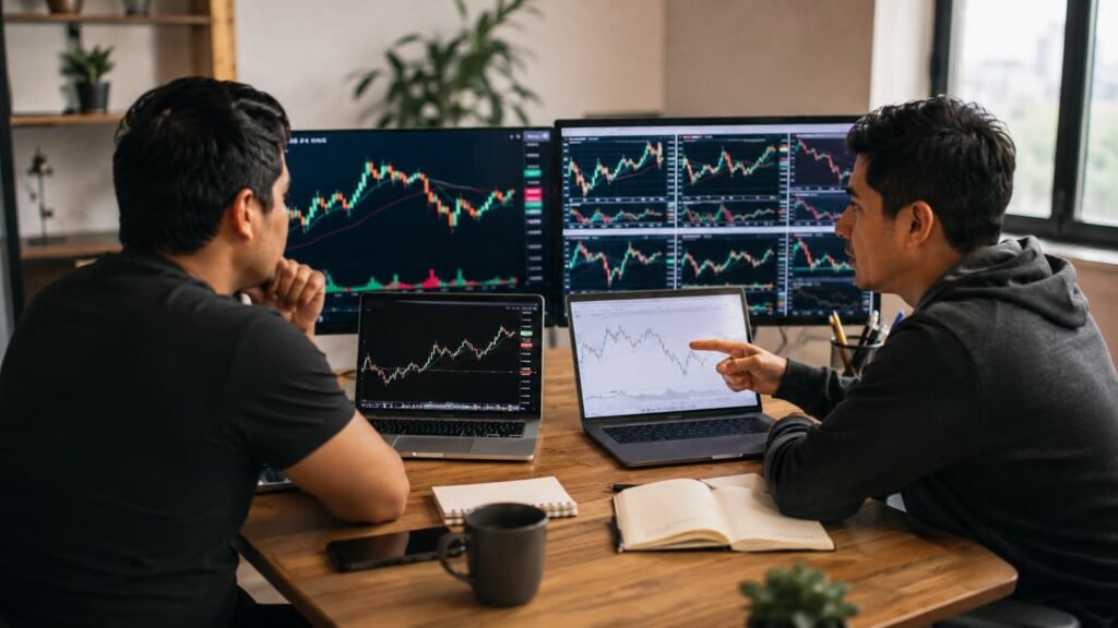 Traders bolivianos comparan cuentas de fondeo en julio de 2026