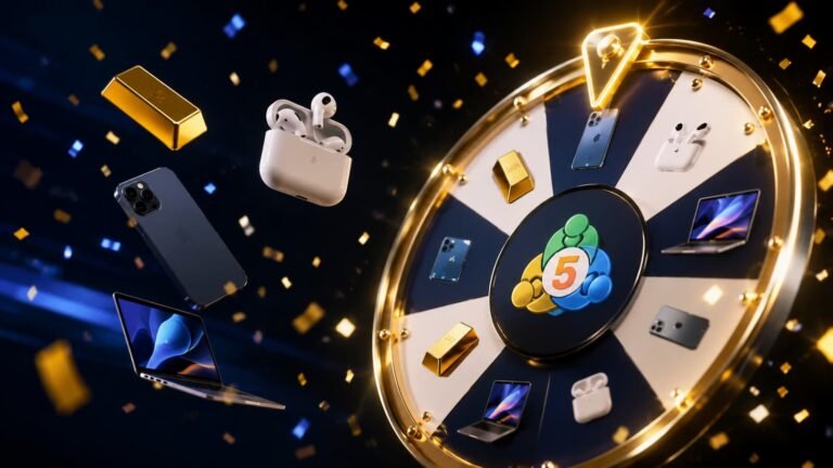 Campaña MT5 Trade Spin Win de WeMasterTrade en julio