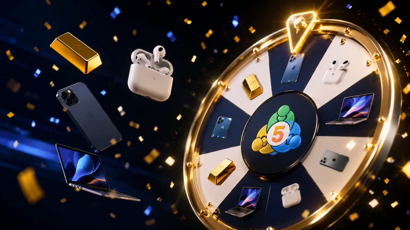 Campaña MT5 Trade Spin Win de WeMasterTrade en julio