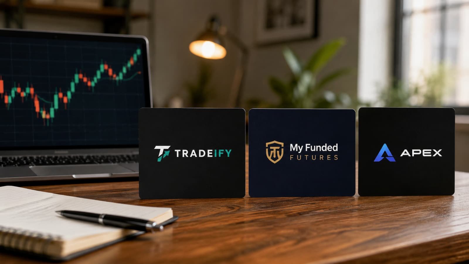 Comparativa de coste real en Tradeify MyFundedFutures y Apex