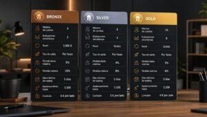 Comparativa de reglas entre planes de Phidias para traders de futuros