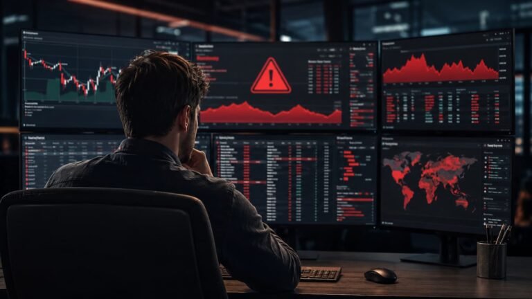 Dashboard de trading y señales de alerta en una prop firm nueva