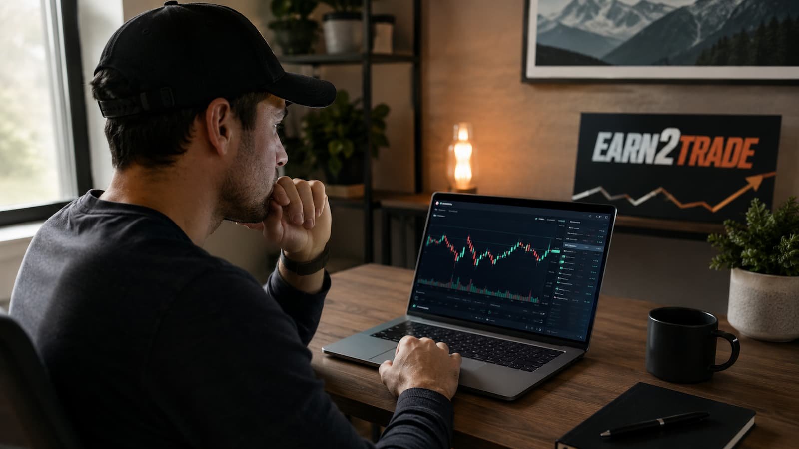 Earn2Trade elimina días mínimos y cambia el foco hacia consistencia y retiros.