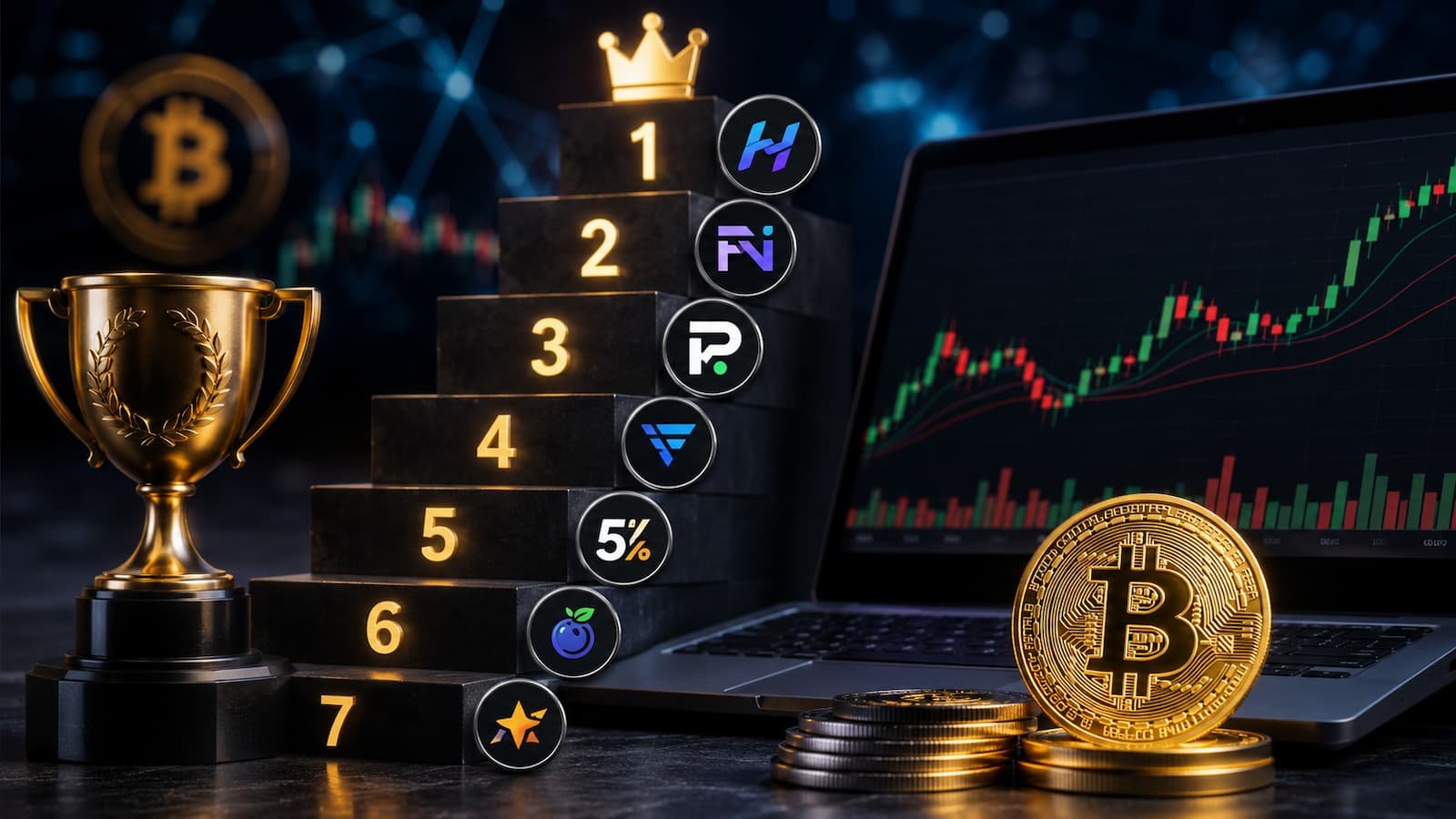 Ranking de cuentas de fondeo cripto para julio de 2026
