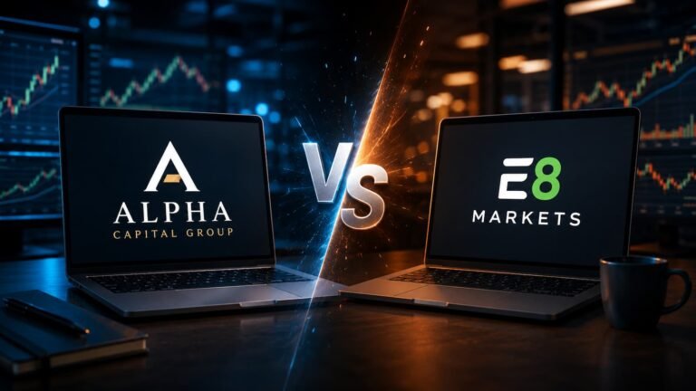 Alpha Capital Group vs E8 Markets