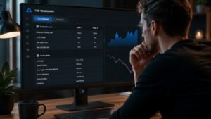 Trader revisando reglas de CFD Challenges en The Trading Pit