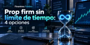 Prop firm sin límite de tiempo 4 opciones