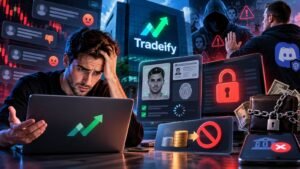 Tradeify afronta quejas por KYC y bloqueos cuando llegan solicitudes de payout.