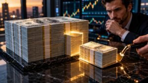 Una cuenta de 150.000 dólares puede limitar el payout al 1,67% por ciclo.